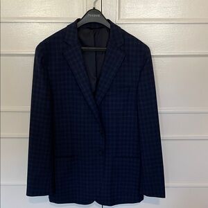 Jos. A. Bank Men's Mult-Blue Blazer 44R